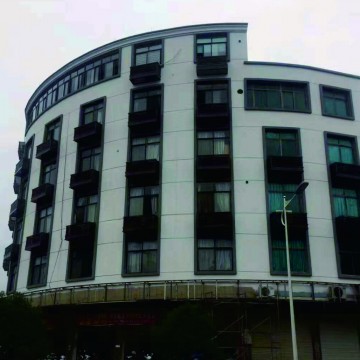 博欧EPS装饰线条工程案例：篁园路立面改造工程